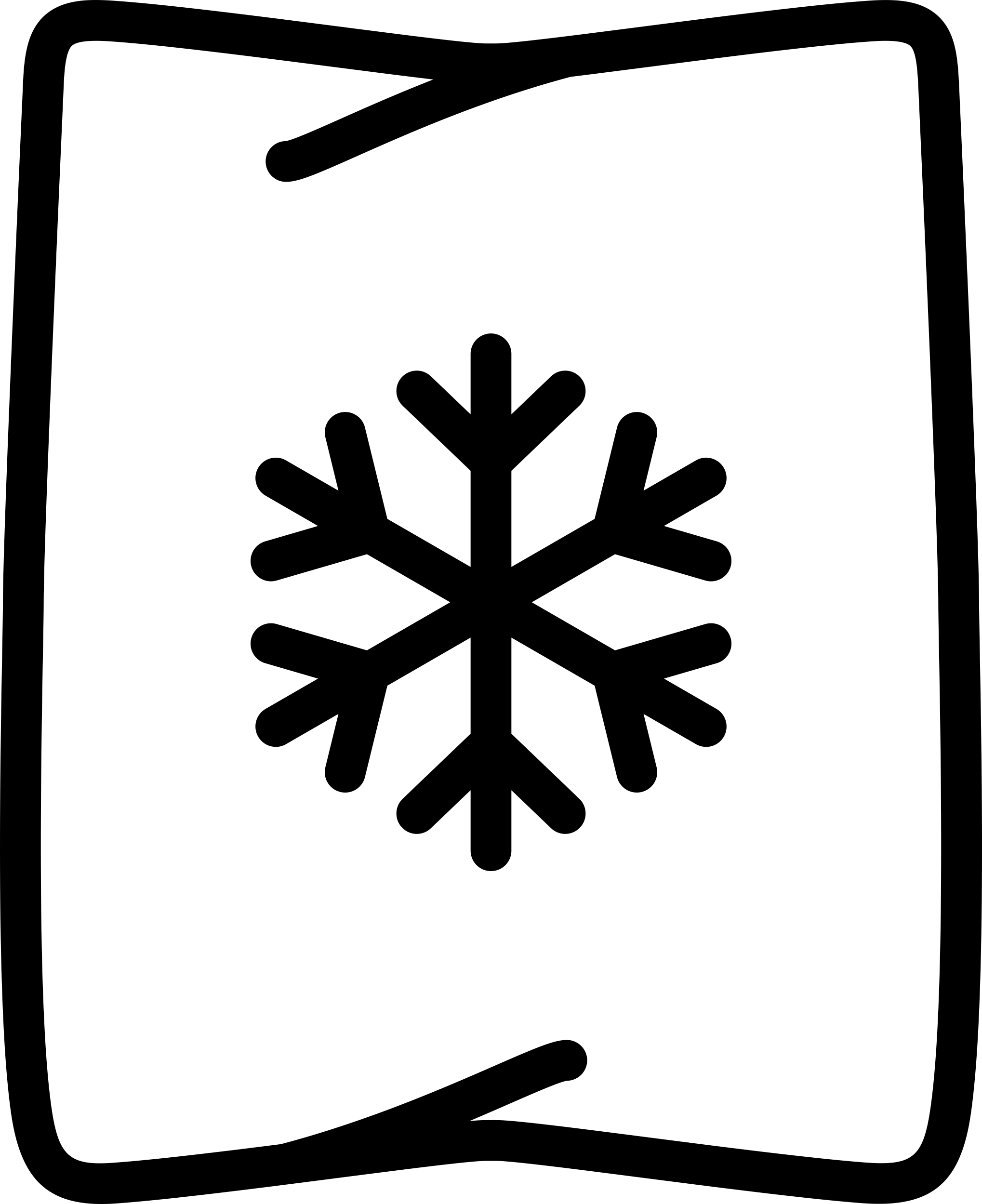 Frozen Food Outline Drawing Svg Vector Free Vectors